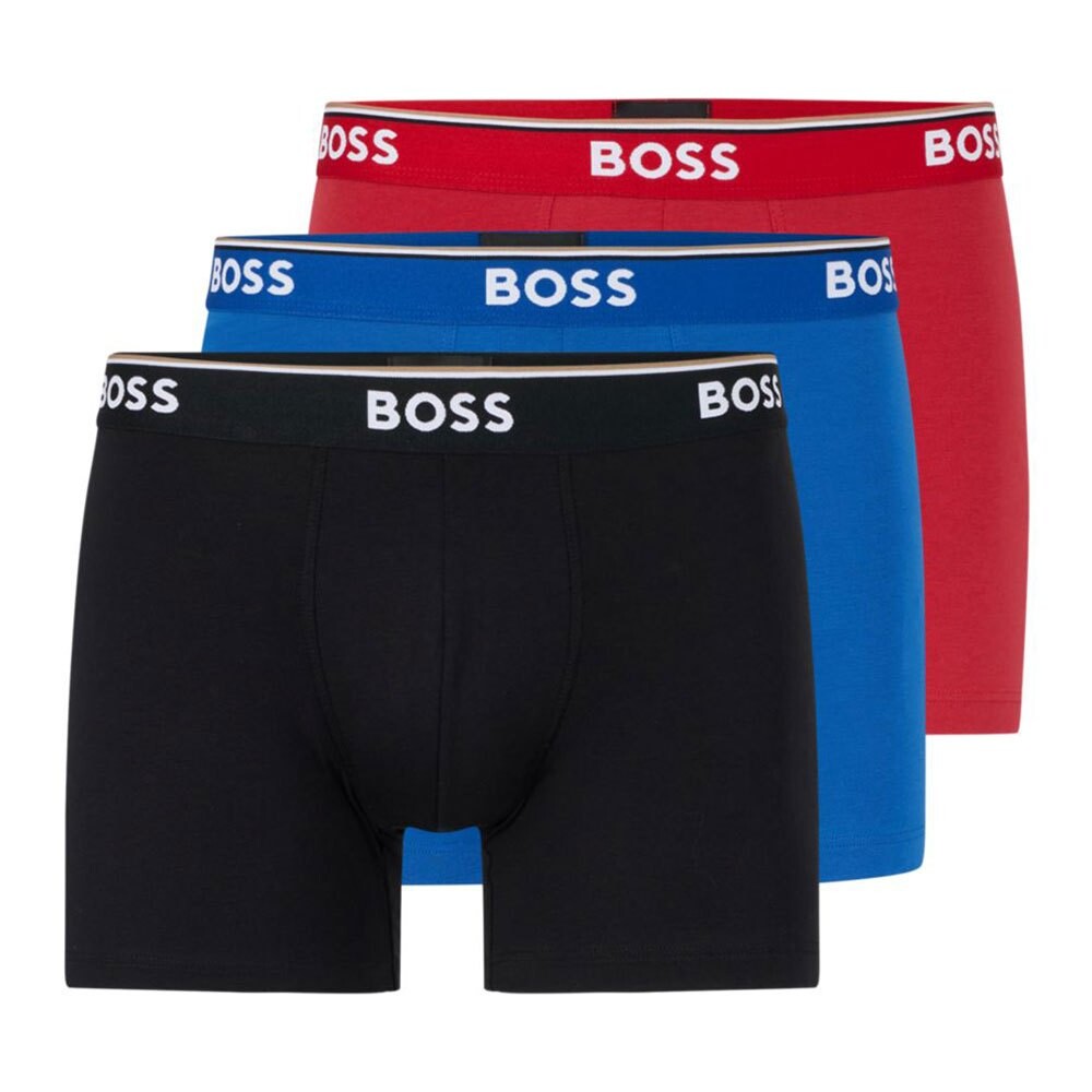 

Боксеры BOSS Power Slip 3 шт, разноцветный