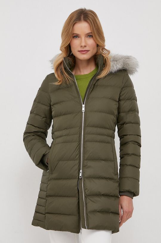 

Пуховик Tommy Hilfiger, зеленый