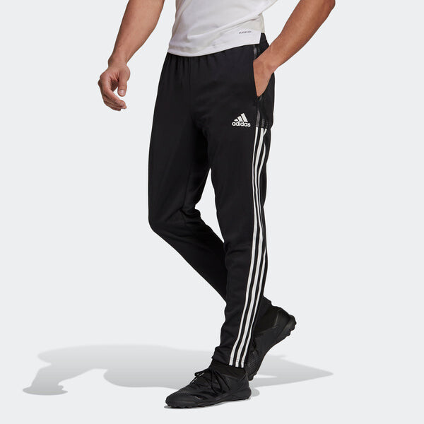Спортивные штаны Men's adidas Tiro Tk Tp Pnt Contrasting Colors Logo Soccer/Football Sports Pants/Trousers/Joggers Black, черный — фото 2