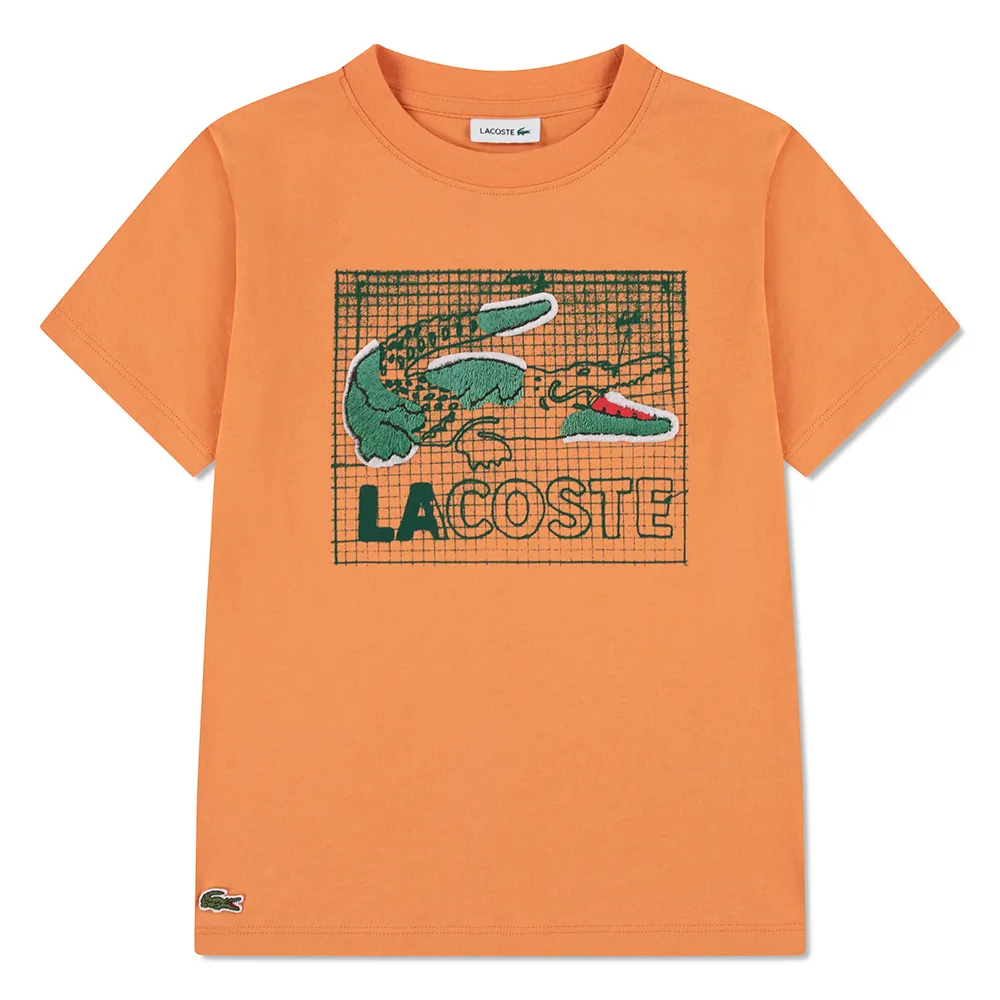 Футболка с коротким рукавом Lacoste 947583, оранжевый — фото 3