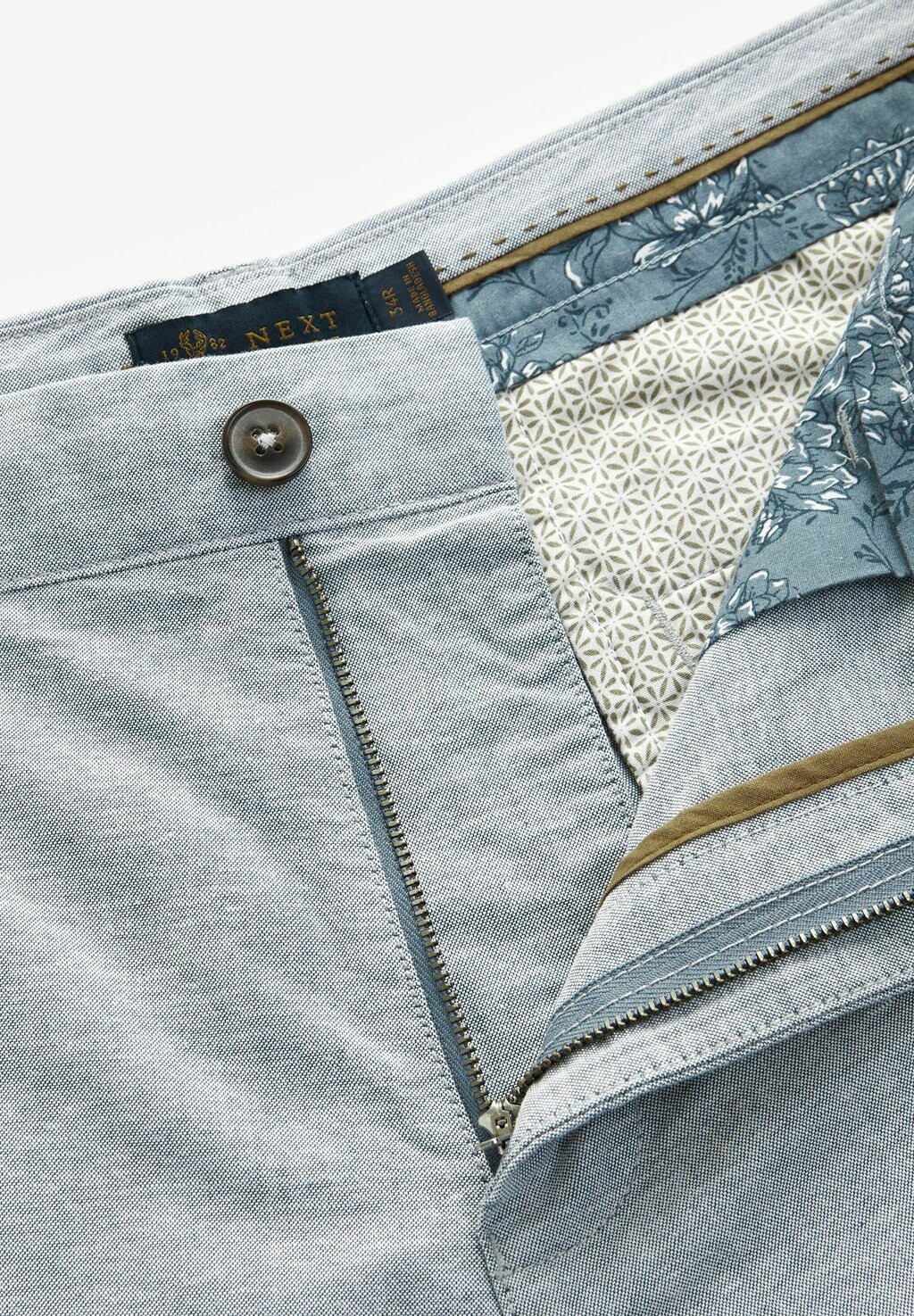 

REGULAR FIT Belted Oxford Next, Шорты синий