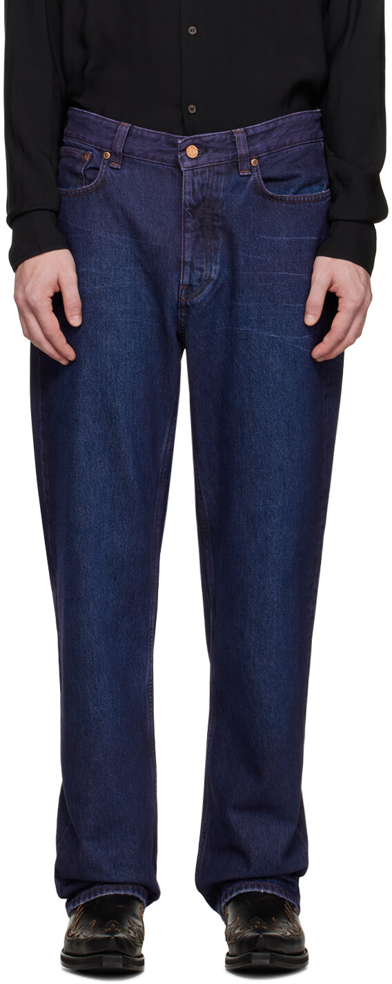 

Фиолетовые джинсы Steve Jeans Beat OD Won Hundred