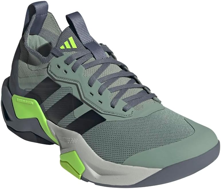 Мужские тренировочные кроссовки Adidas Rapidmove Advance 2, черный/зеленый — фото 2