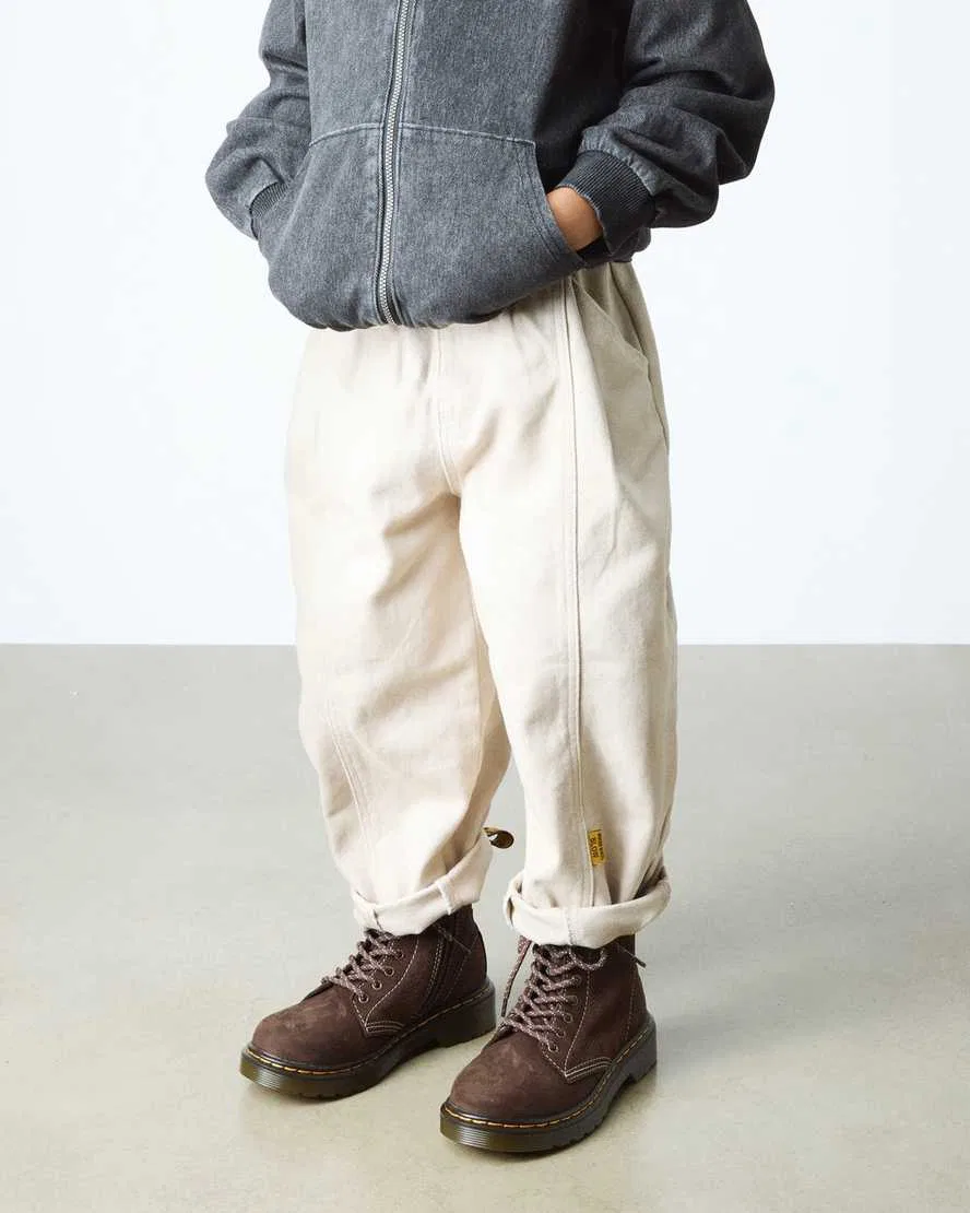 Детские ботинки Junior 1460 из зернистой нубуковой кожи Dr Martens, коричневый — фото 2