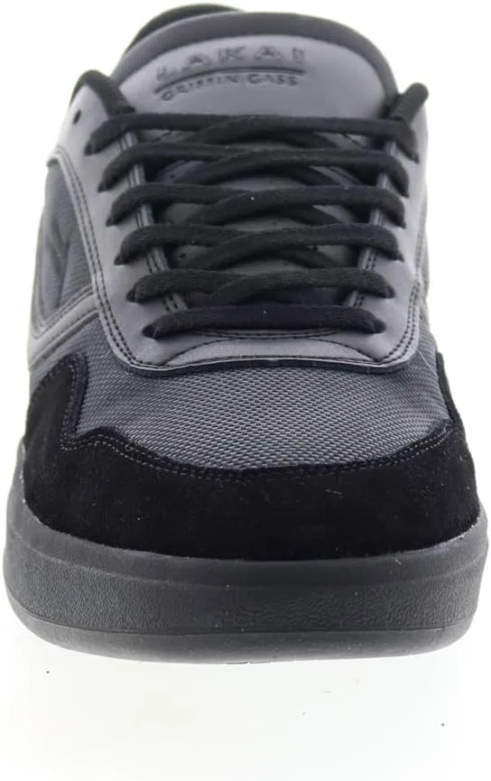 Мужские скейтбордистские кроссовки Lakai Griffin Gass Terrace, Black Black Suede — фото 3