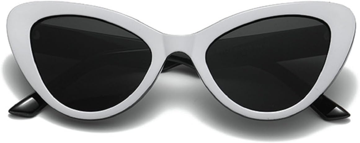 

Винтажные солнцезащитные очки Melrose «кошачий глаз» для женщин, роскошные солнцезащитные очки конфетных цветов, модные оттенки, защита от ультрафиолета UV400, модель 5122, Black White