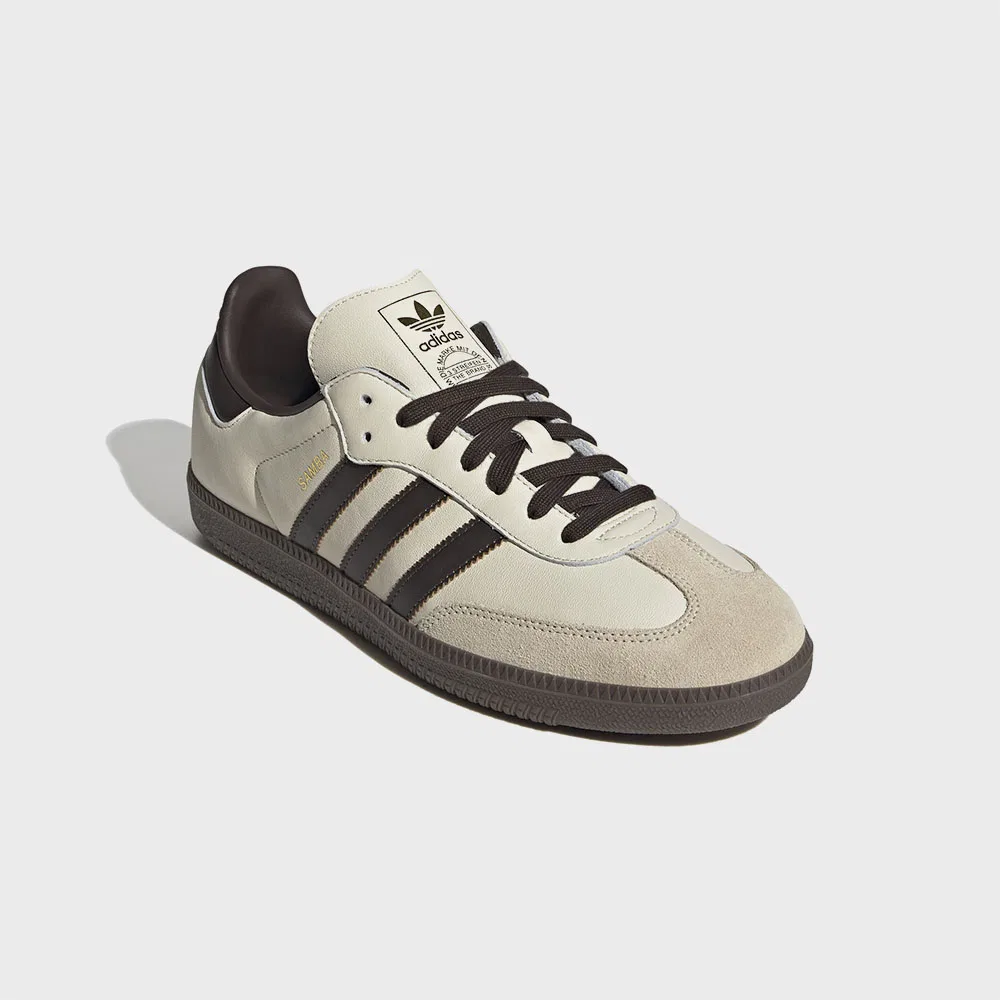 Мужские низкие кеды Samba OG White Brown от Adidas