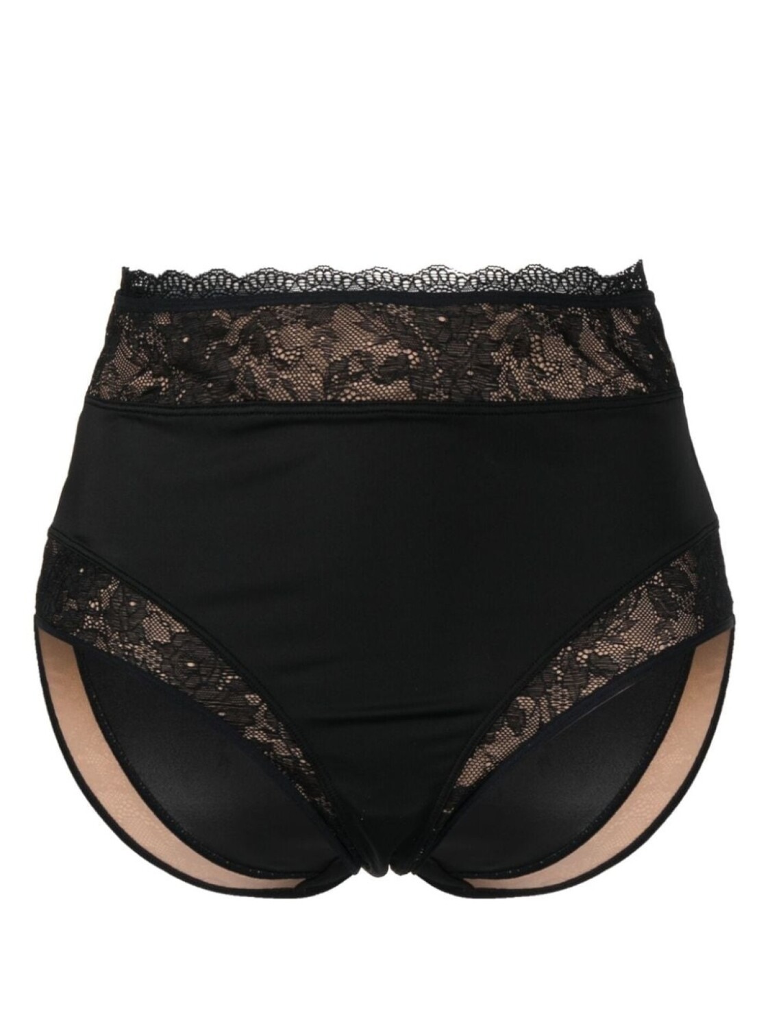 

Marlies Dekkers трусы-брифы Carita с завышенной талией и кружевом, черный