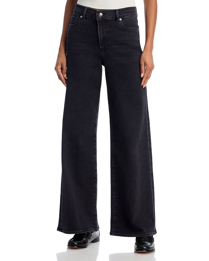 

Узкие брюки Palazzo Jeans в стиле Destroyer FRAME, черный