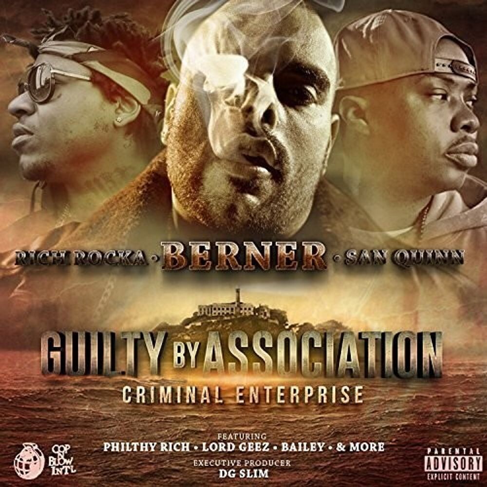 

Диск CD Guilty By Association 2: Criminal Enterprise [Explicit] - Berner, Rich Rocka, San Quinn