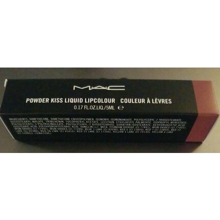 Жидкая губная помада Powder Kiss 990 More The Mehr-Ier, 0,17 унции, Mac Cosmetics — фото 3