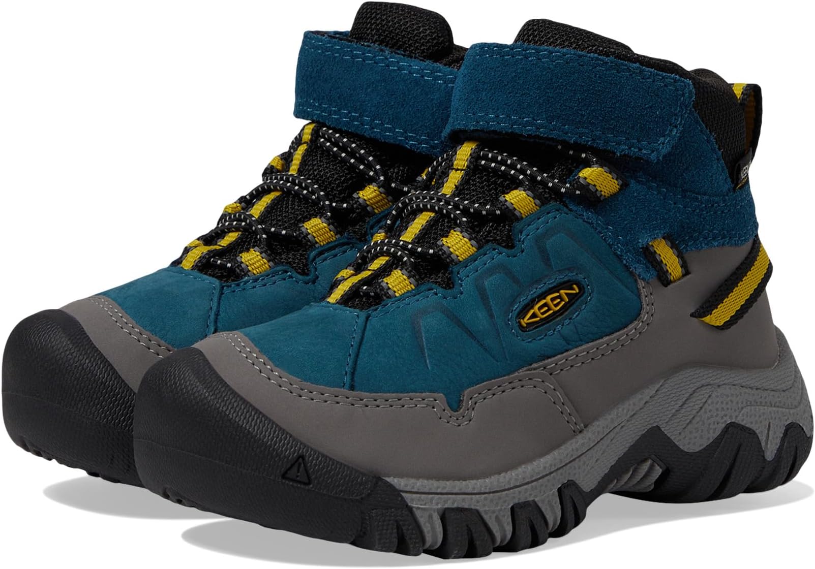 

Походная обувь KEEN Kids Targhee 4 Mid Height Durable Comfortable Waterproof, Legion Blue/Antique Moss