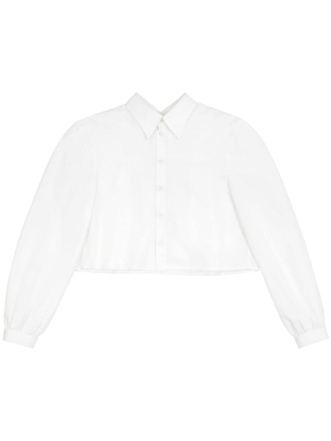 

MM6 Maison Margiela двухслойная рубашка, белый
