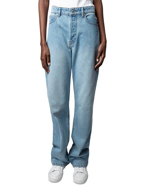 

ДЖИНСЫ-КЛЕШЕНЫ Evy в цвете Голубой Zadig & Voltaire, цвет Blue