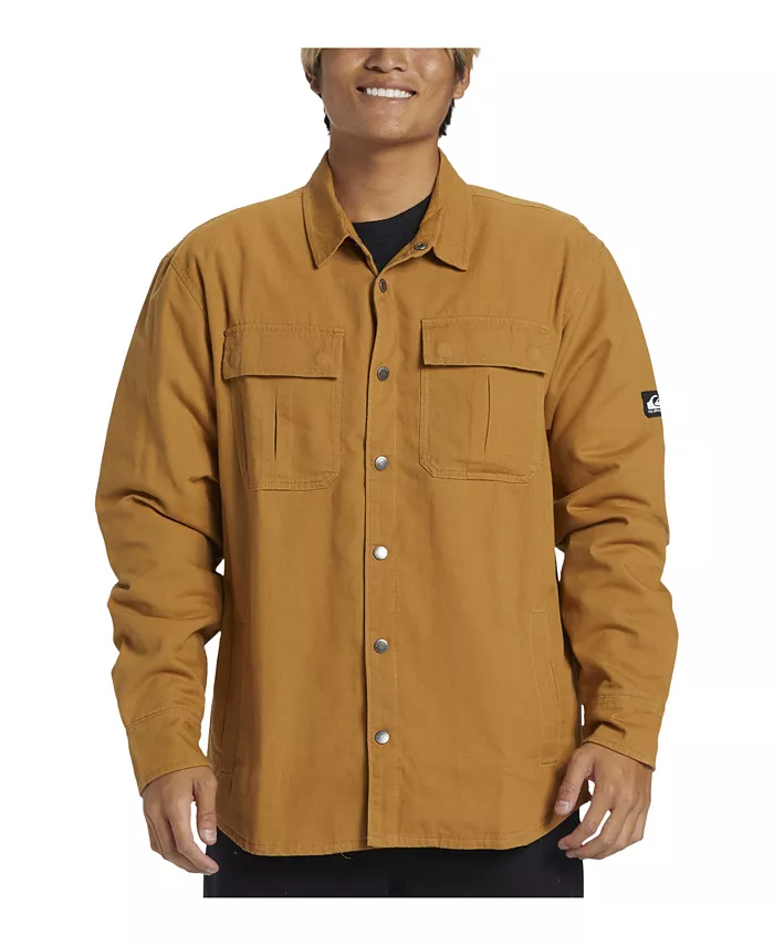 

Мужская куртка Cold Snap из хлопка Quiksilver, коричневый