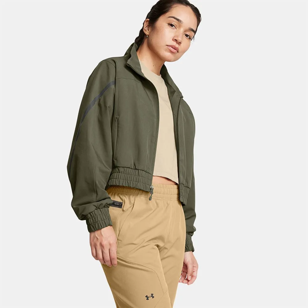 

Куртка Under Armour Unstoppable Crop, бежевый