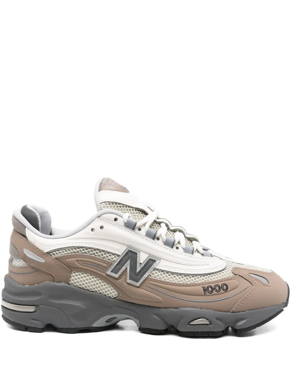 

1000 кроссовки с сетчатым верхом NEW BALANCE, коричневый