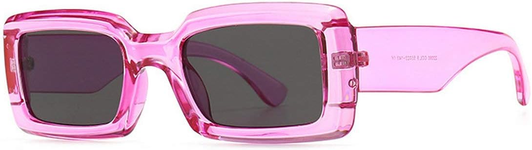 

Солнцезащитные очки Laureles/Квадратные солнцезащитные очки для путешествий, маленькие прямоугольные солнцезащитные очки для мужчин и женщин, винтажные, ретро, ​​конфетные цвета, солнцезащитные очки, Pink