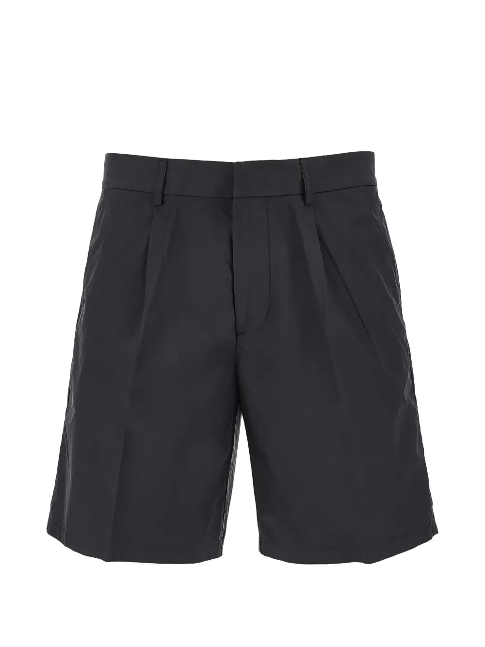 Плиссированные шорты Emporio Armani, черный