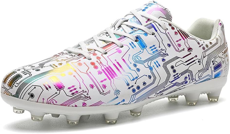 

Футбольные бутсы унисекс низкие AG Sports для тренировок, нескользящие, износостойкие Welrung, белый