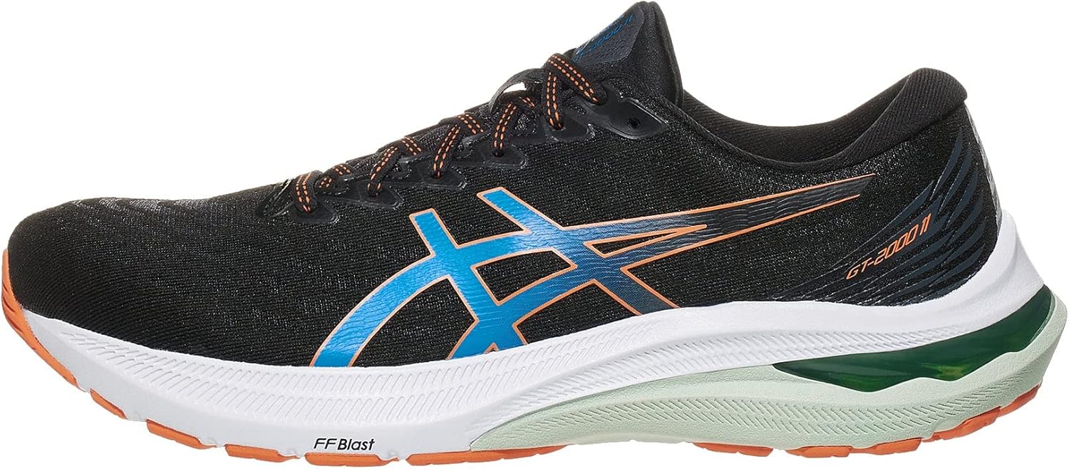 

Беговые кроссовки ASICS для мужчин, Black/Sun Peach
