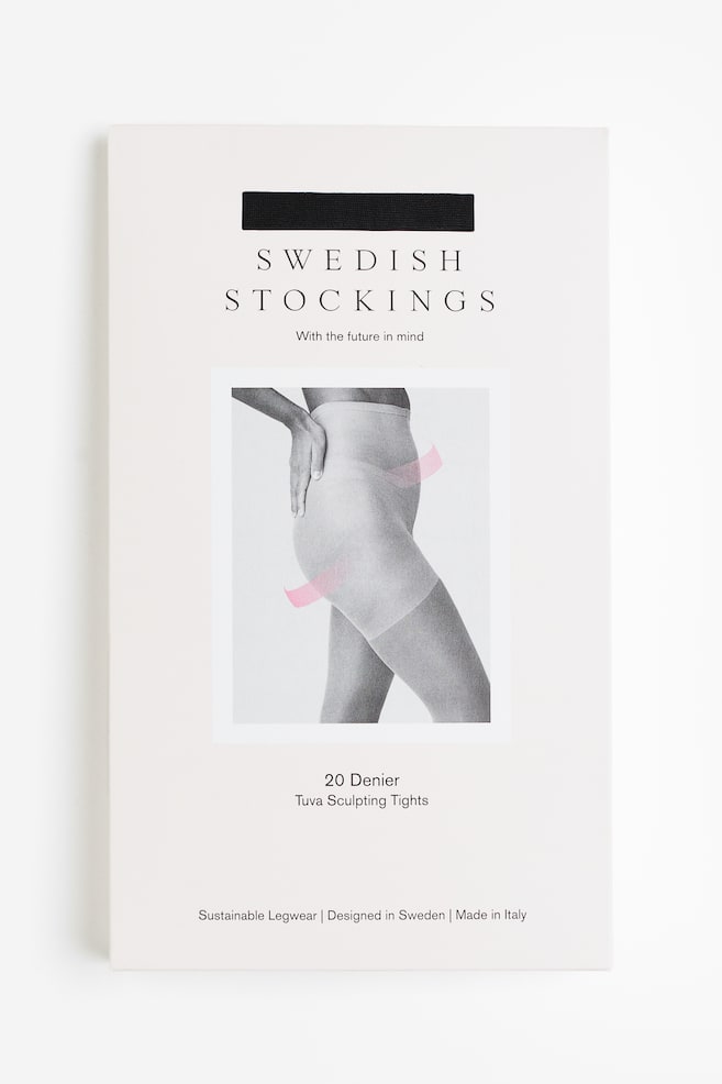 

Колготки Tuva моделирующие 20 ден Swedish Stockings, черный