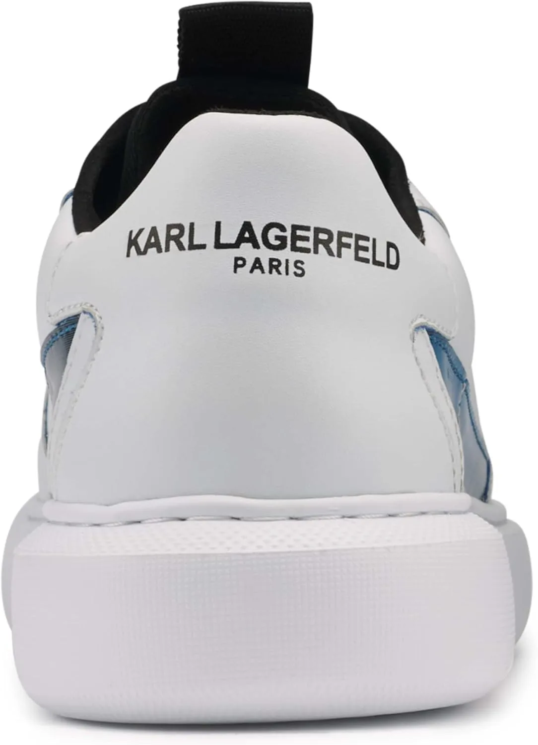 Кроссовки KARL LAGERFELD Herren Schnur Perforierter Spitze auf Weißer Optischer Sohle, белый — фото 2