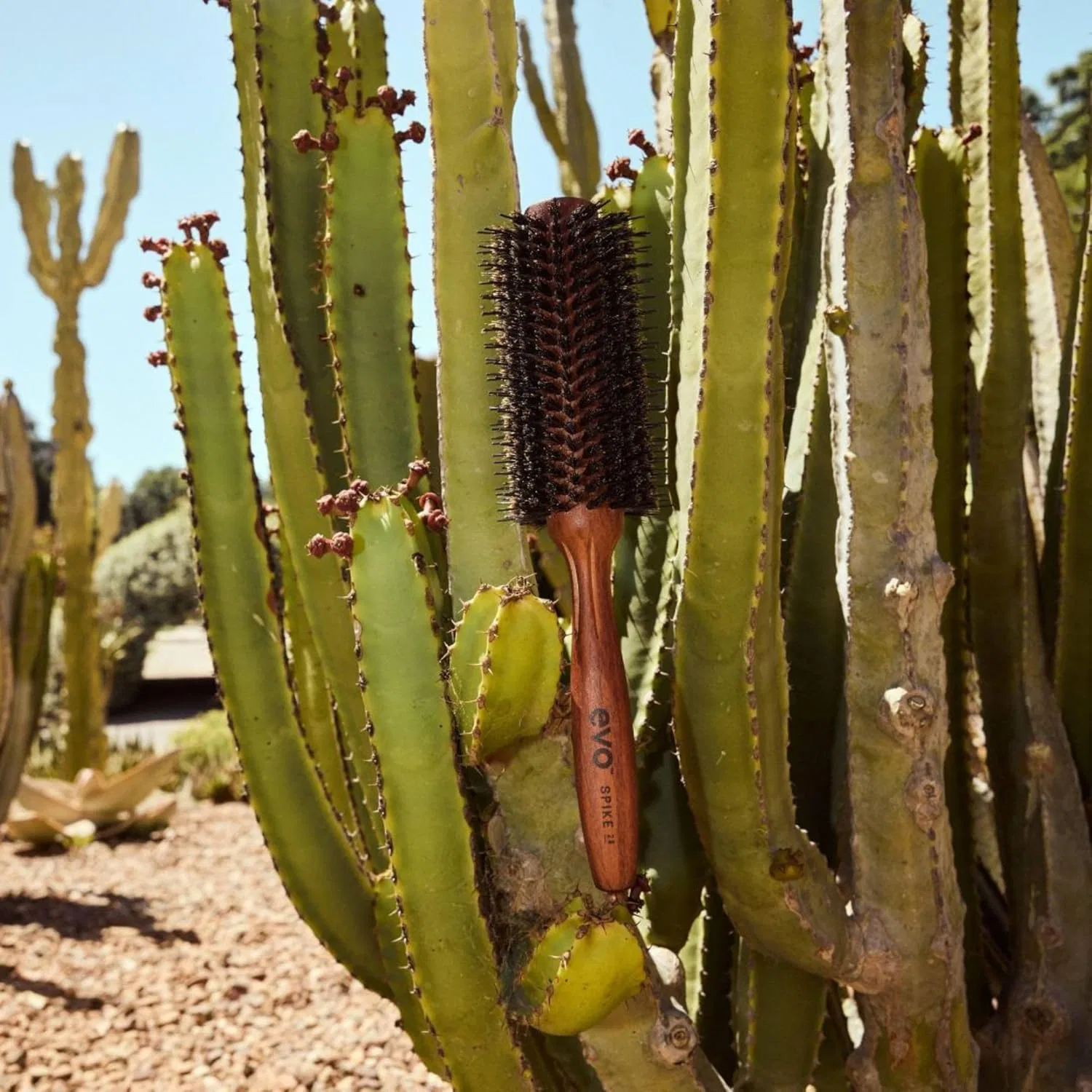 Радиальная щетка для укладки Spike Nylon Pin Bristle от Evo Evo — фото 3