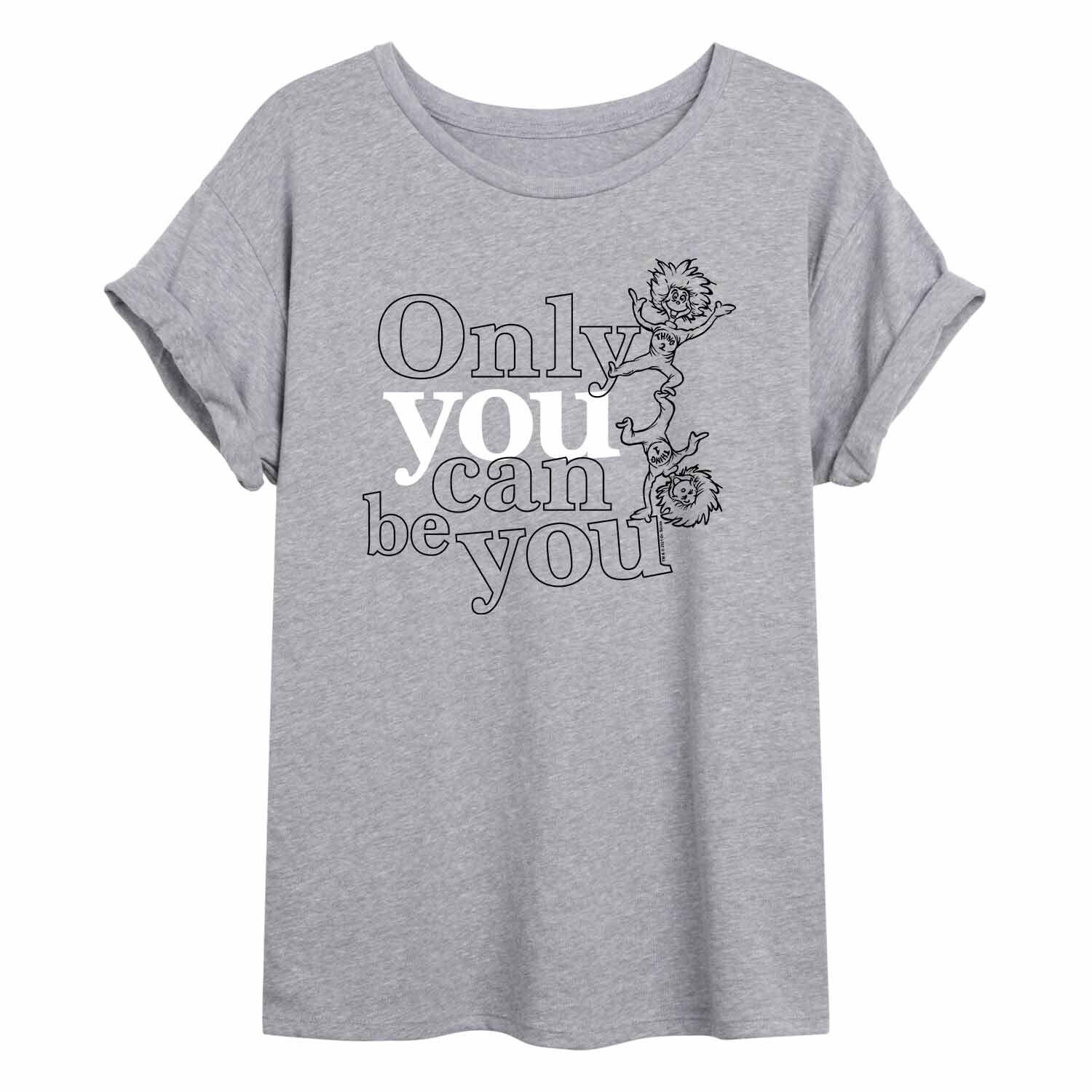 

Футболка с струящимся рисунком Dr. Seuss Only You для юниоров Licensed Character