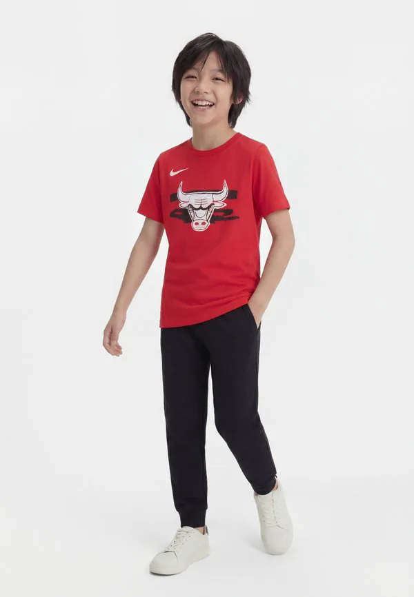 Футболка унисекс с принтом nba chicago bulls Nike Performance, University Red