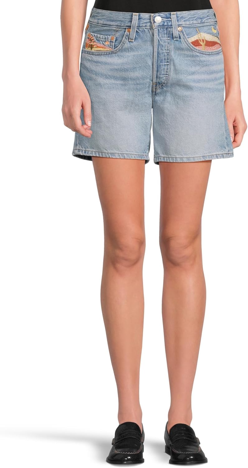 

Женские шорты Levi's 501 до середины бедра, Desert Utopia