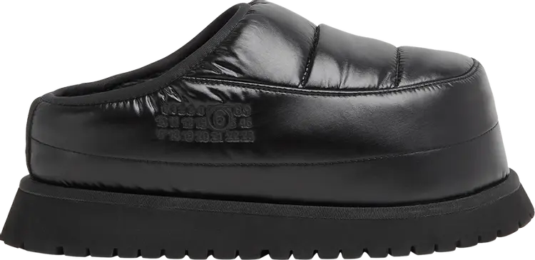 Кроссовки MM6 Maison Margiela Wmns Après Ski Slippers 'Black', черный