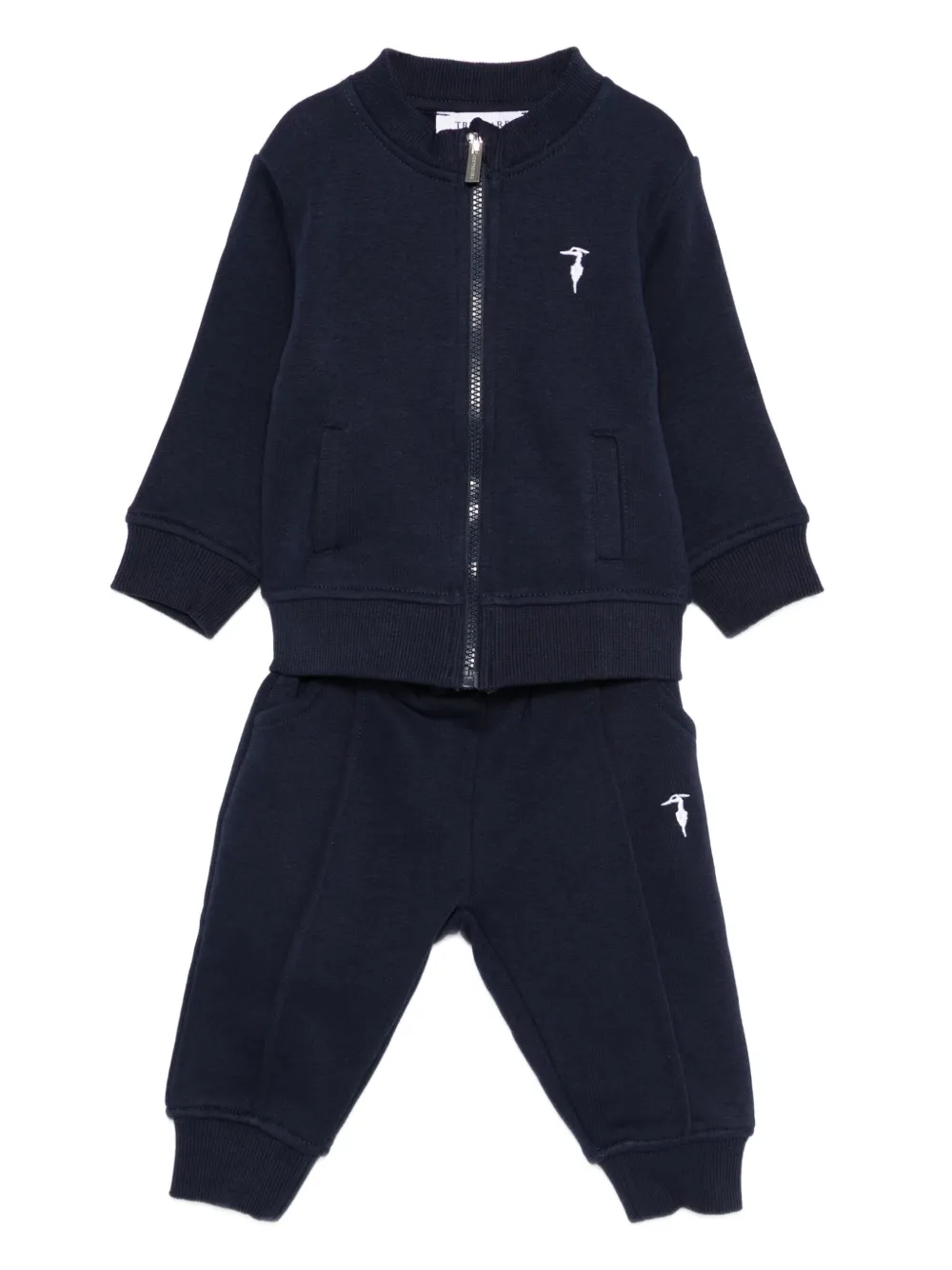 

Спортивный костюм с вышитым логотипом TRUSSARDI JUNIOR, синий