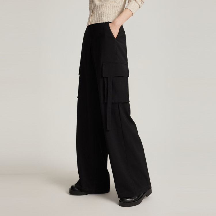 

Повседневные брюки женские Moderate Straight Fit ELLE, серый зеленый