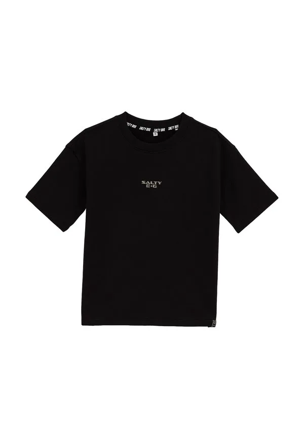 Футболка с принтом We Fashion, Black — фото 4