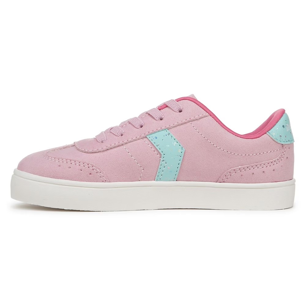 Детские кроссовки на шнурках Madison Play от Dr. Scholl'S для маленьких детей, sweet pink faux leather — фото 4