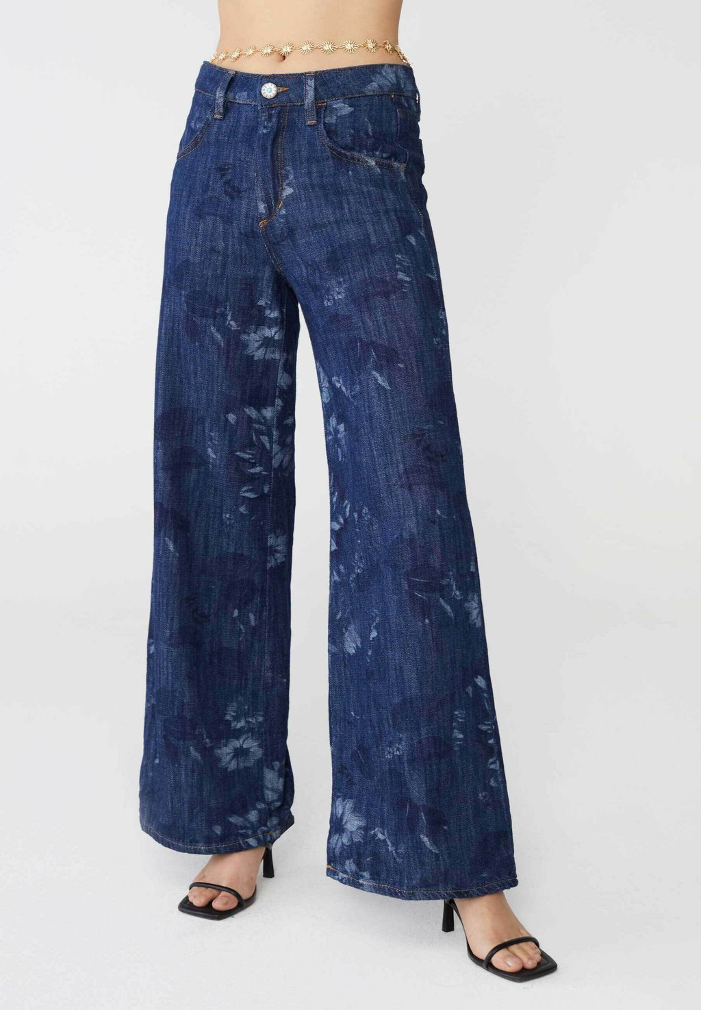 

Расклешенные джинсы JAPAN Shaft, цвет Blu Denim