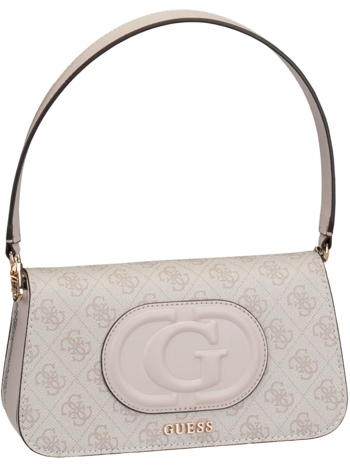 

Наплечная сумка Guess Schultertasche Eco Mietta Logo 51320, цвет Dove Logo/stone