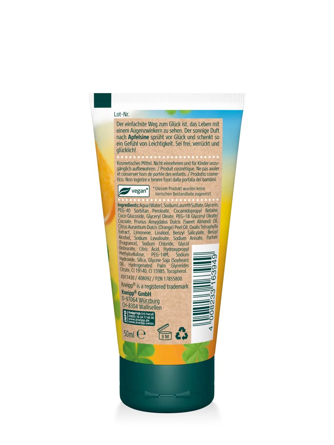 Гель для душа «Be Free, Crazy and Happy!» Kneipp Aroma Shower Gel Kneipp — фото 2