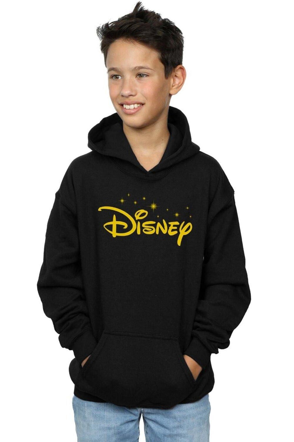 

Худи с логотипом и звездами Disney, черный