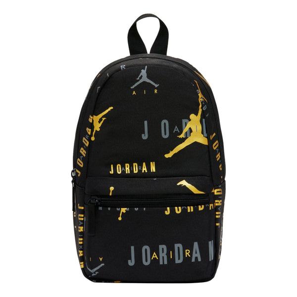 

Сумка jumpman mini backpack 'black gold' Air Jordan, черный