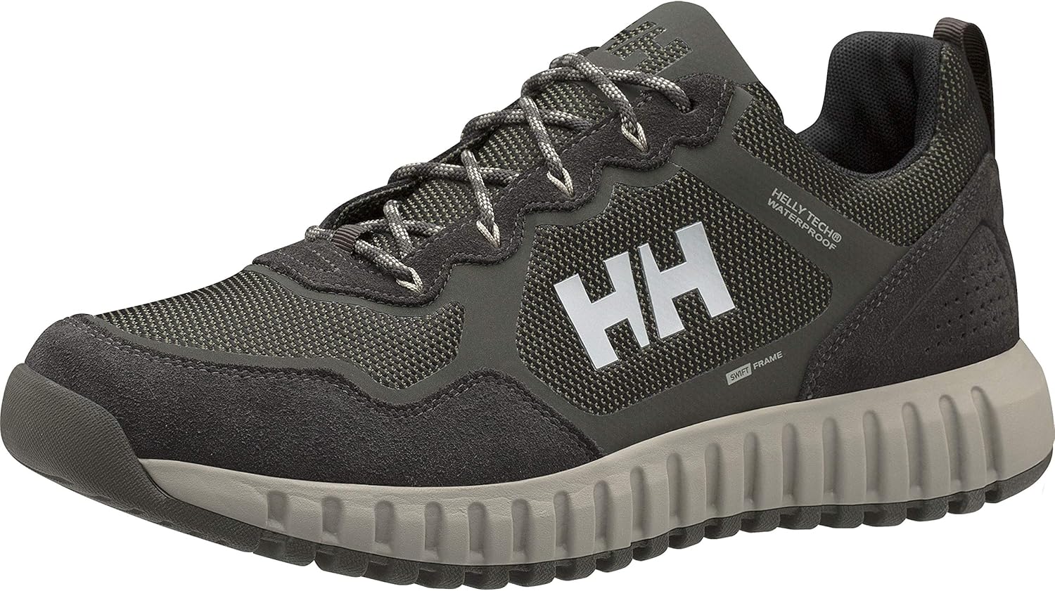 Helly-Hansen мужские кроссовки Monashee ULLR Low HT Helly Hansen, 482 Beluga/Forest Night/Aluminum, 990 Black/Ebony/Charcoal — фото 3