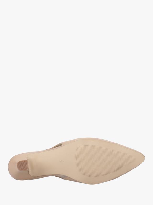 Nahla Slingback туфли-лодочки из замши Hush Puppies, Natural — фото 4
