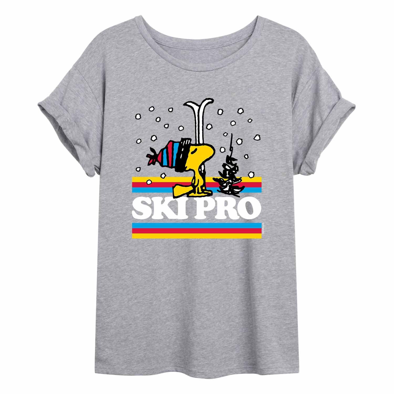 

Струящаяся футболка Peanuts Ski Pro для юниоров Licensed Character
