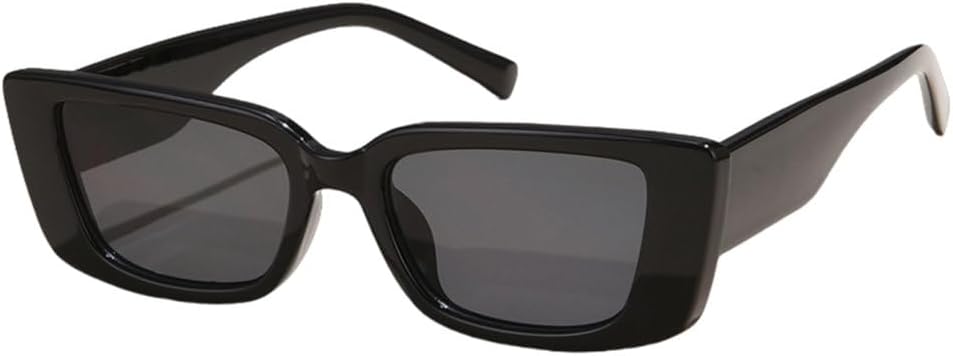 

Женские прямоугольные винтажные солнцезащитные очки в стиле ретро «кошачий глаз», женские очки-«кошачий глаз», очки для вождения, защита от ультрафиолета UV400 MTZJH, Black