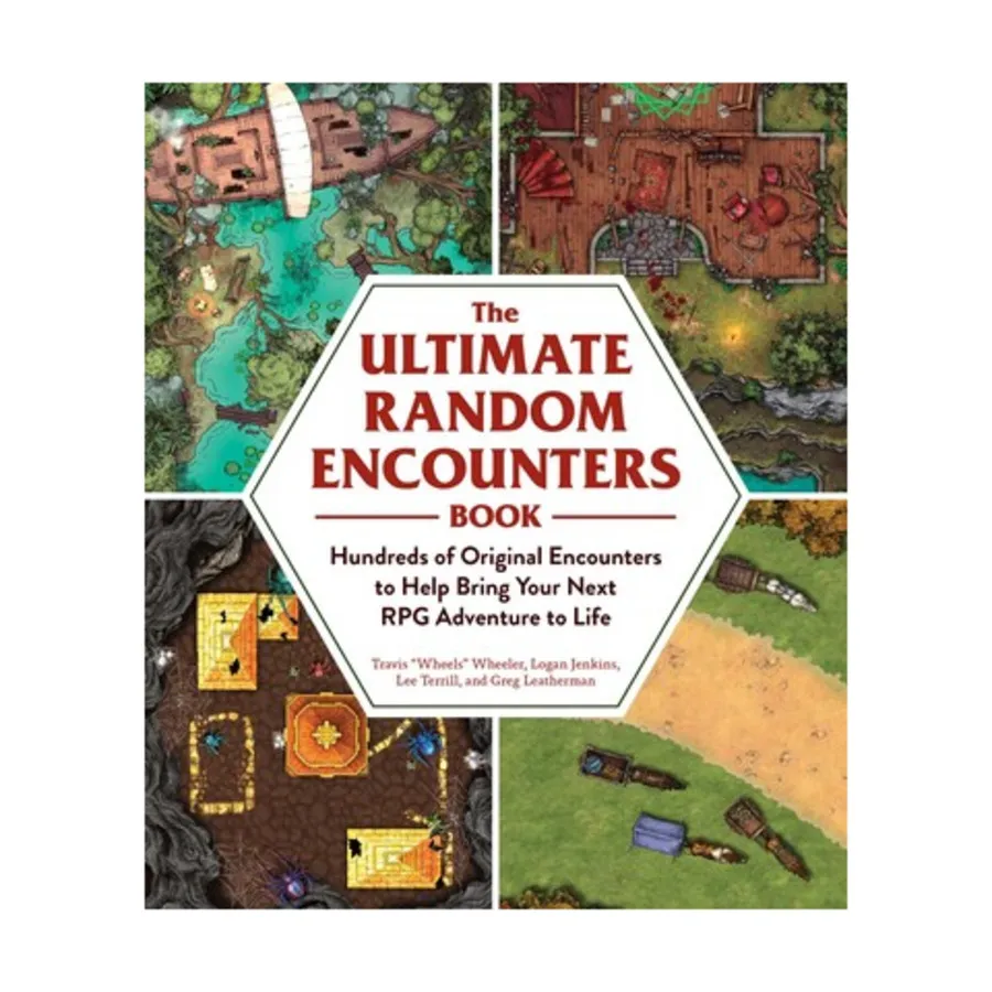 

Ultimate Random Encounters Book, Gaming Books (Adams Media), мягкая обложка