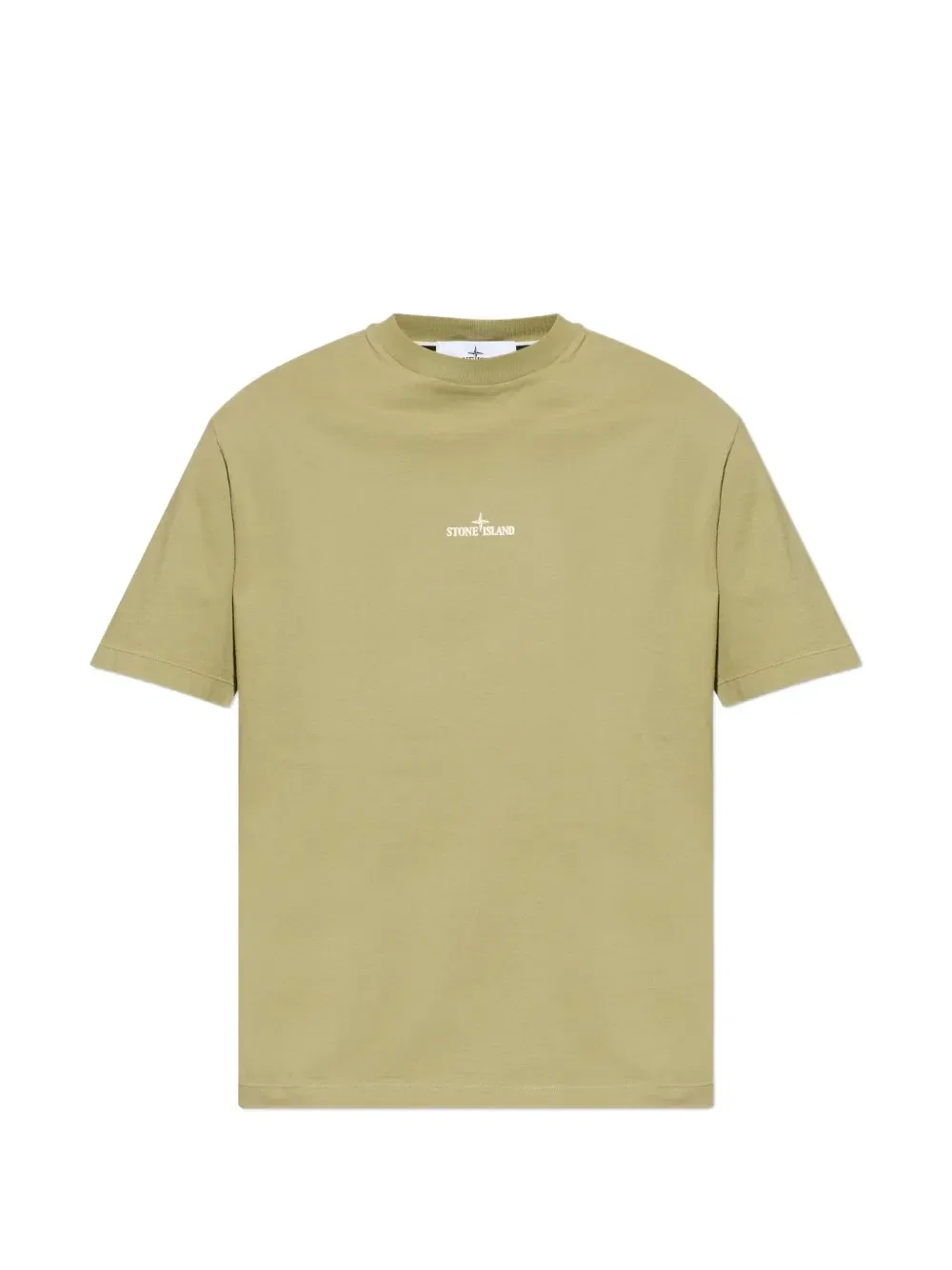 Футболка с логотипом Stone Island, зеленый