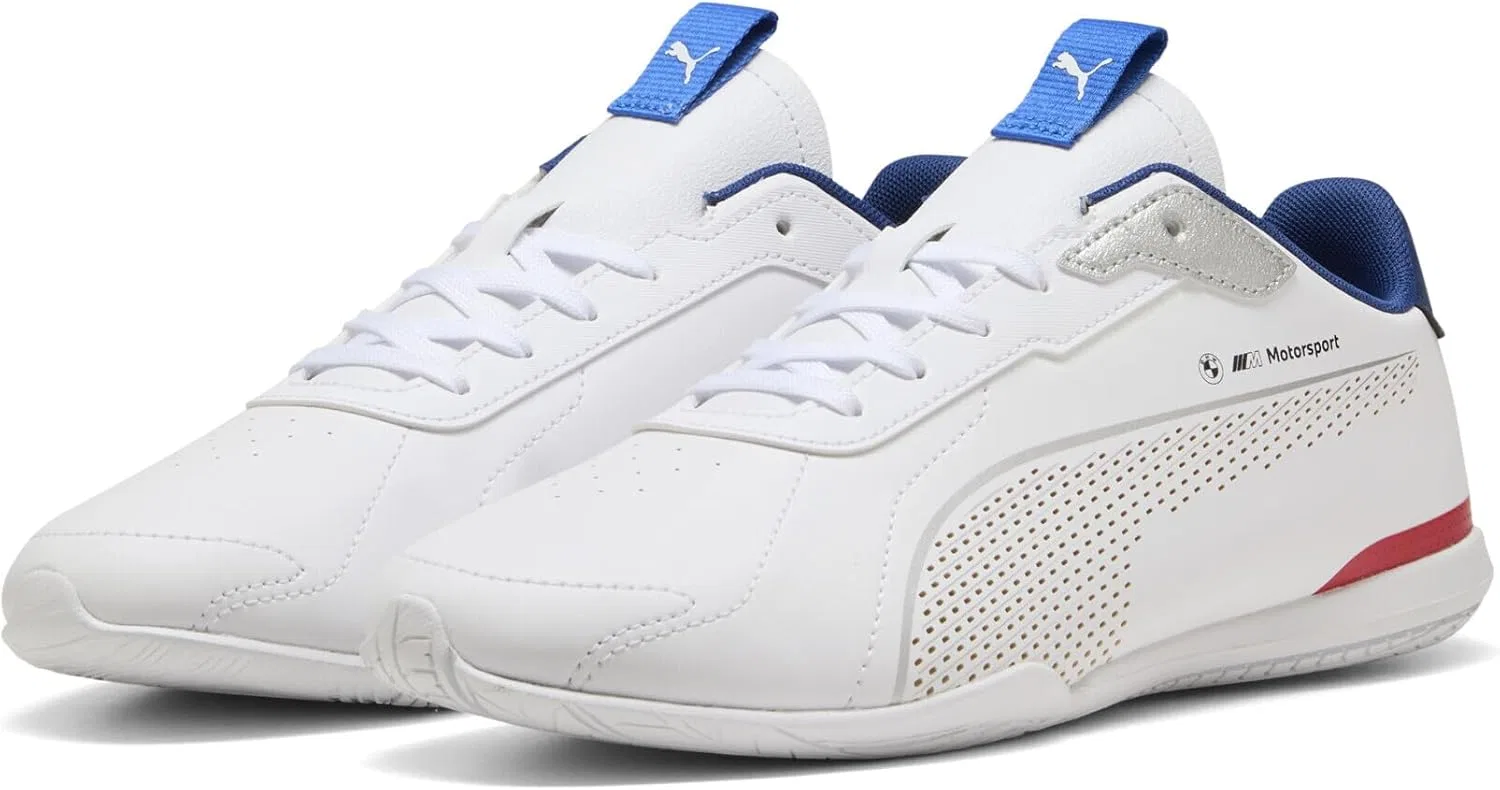 Кроссовки PUMA для взрослых BMW M Motorsport Neo Cat 3.0, White Silver Metallic