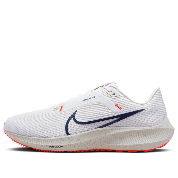 

Кроссовки air zoom pegasus 40 wide 'white obsidian' Nike, белый