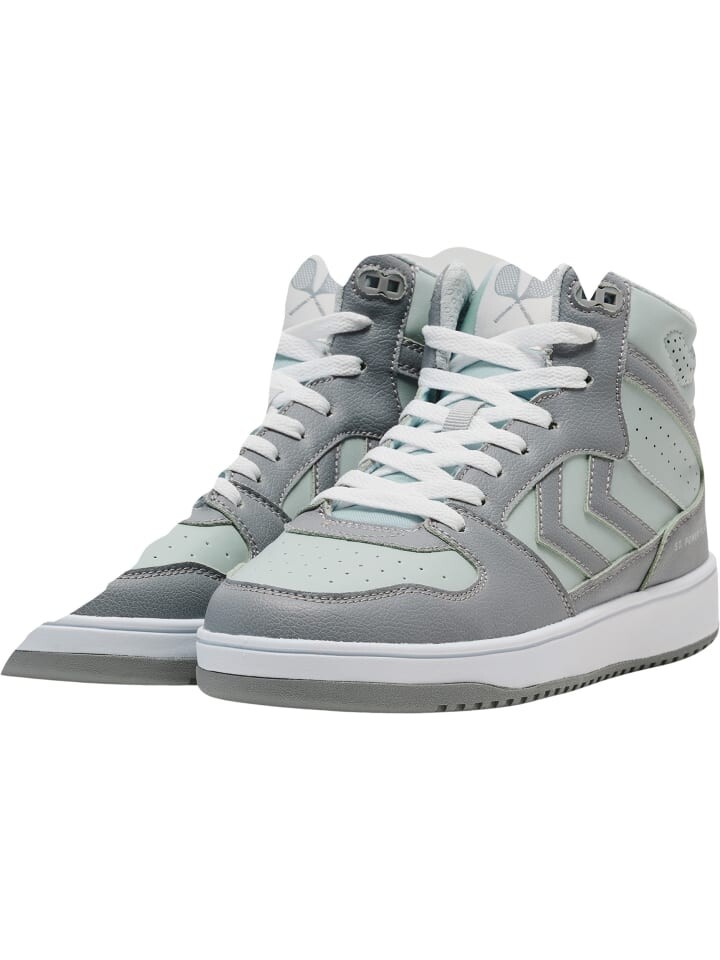 Низкие кроссовки Hummel Schnürsenkel St Power Erwachsene, цвет alloy/lunar rock — фото 4